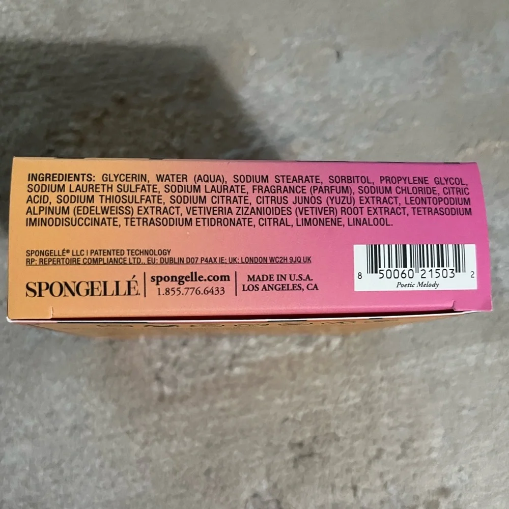 Spongelle Love & Notes Poetic Melody Spicy Body Wash Buffer